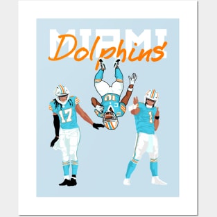 Miami dolphins Posters and Art